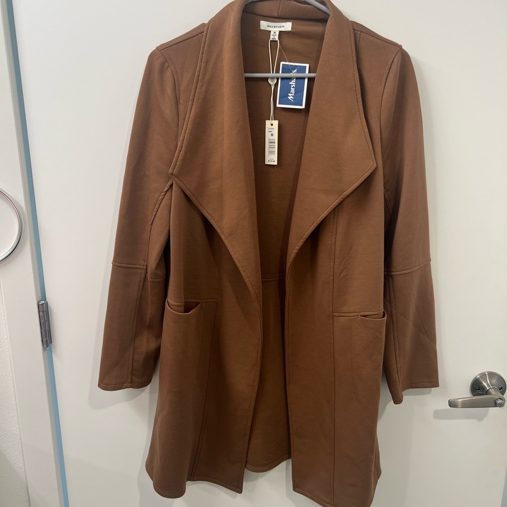 Max Studio Women's Tan Trench Coat